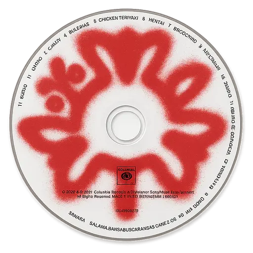 CD arte spray vibes contemporâneo