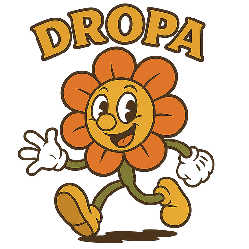 Dropa Flor Vintage Cuphead