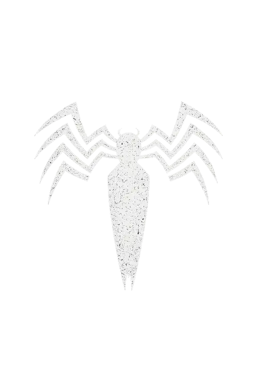 Símbolo Aracnídeo Grunge em Alto Contraste