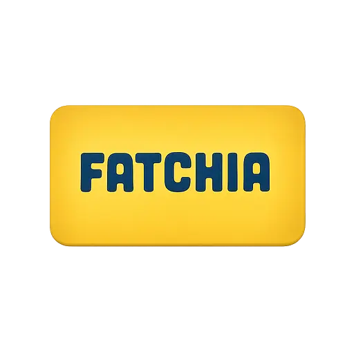 FATCHIA Minimalista Fundo Transparente